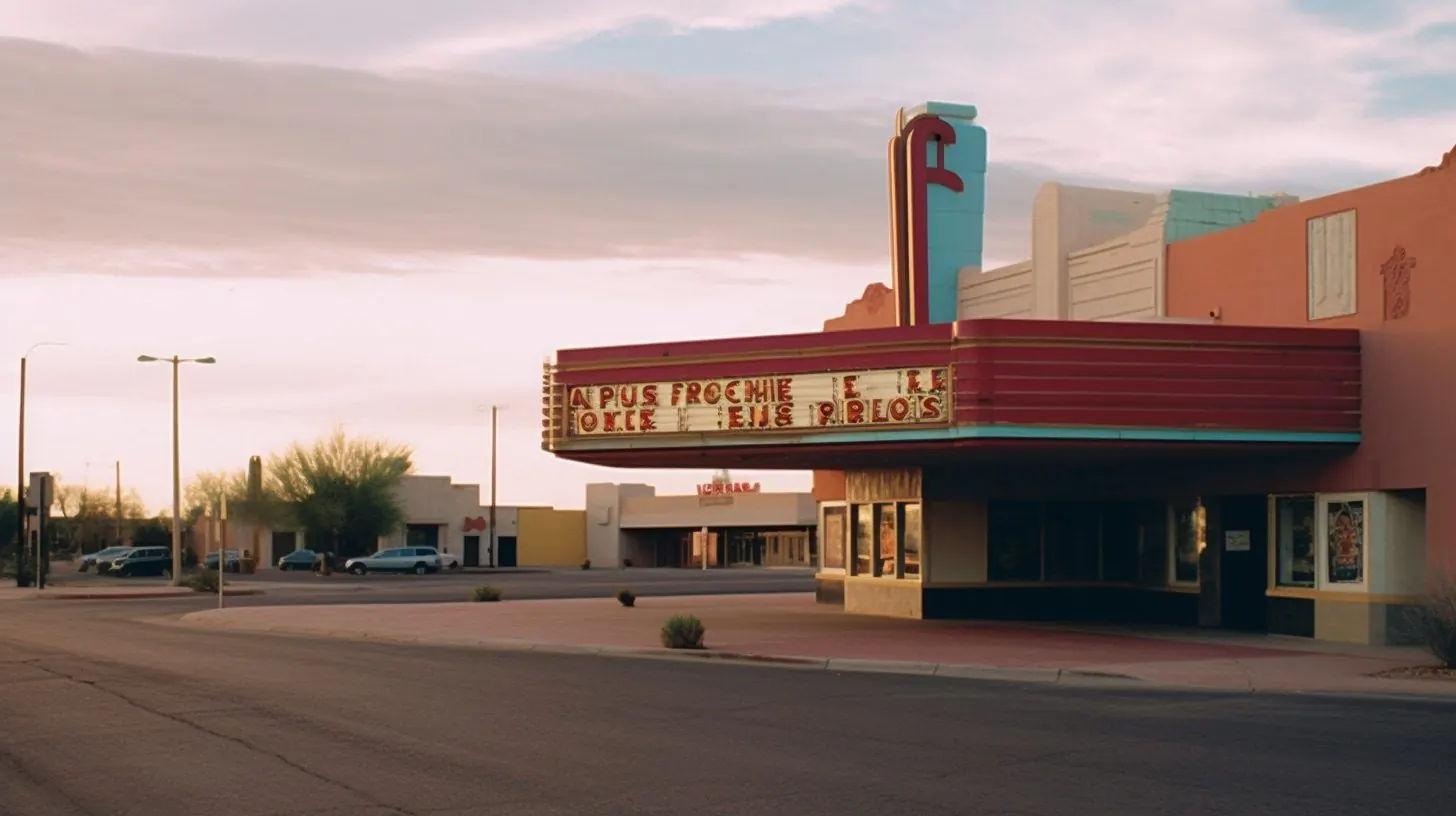 Arizona movie theater marquee