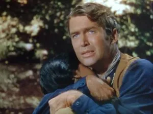 Classic western film still