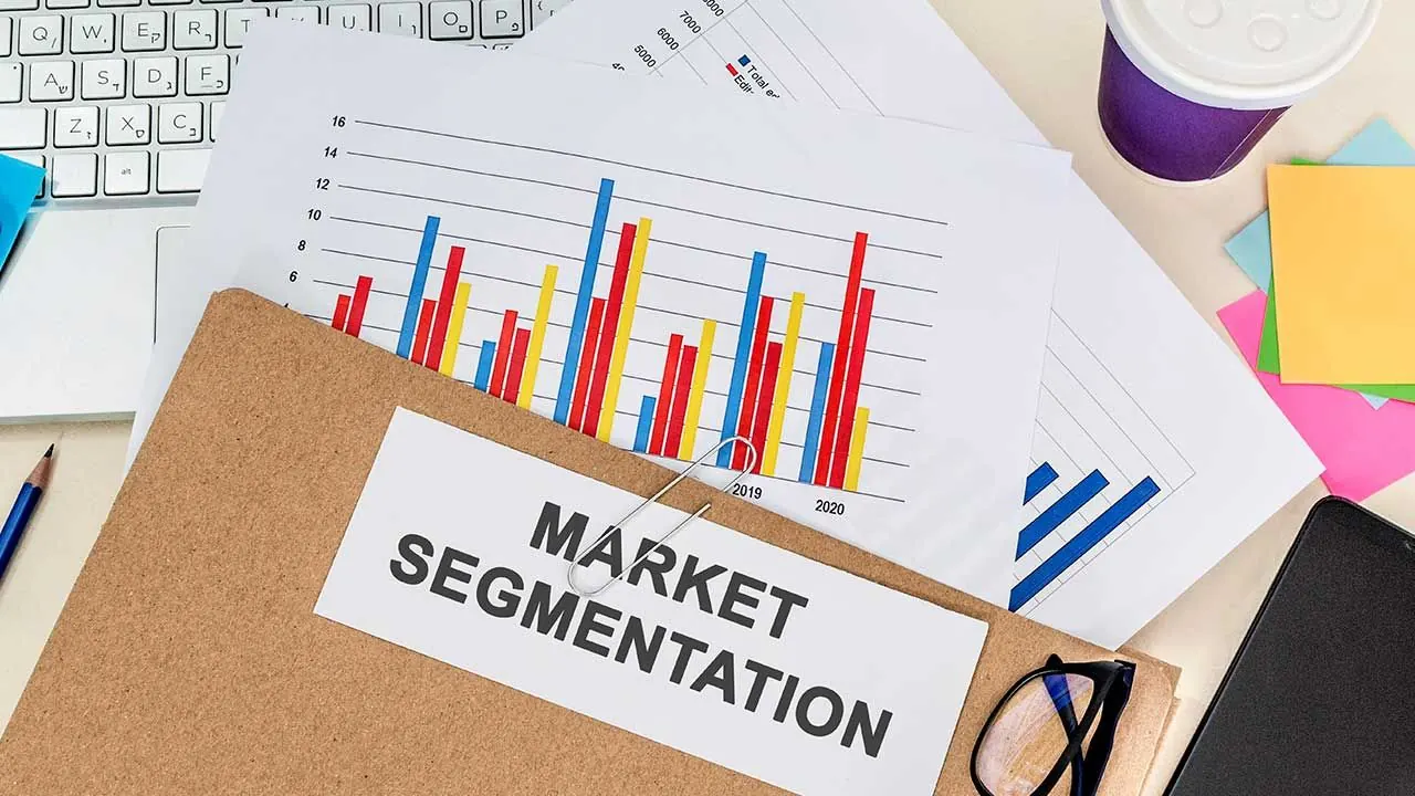 Market segmentation charts